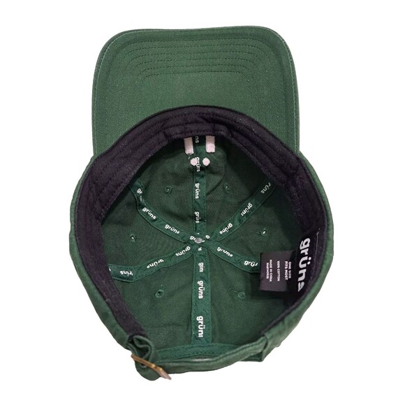Gruns Nutrition Strap Back Adjustable Hat Cap Green - Picture 7 of 7